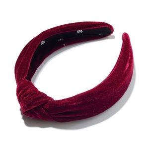 Lele Sadoughi Slim Velvet Headband